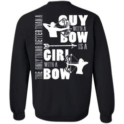 i love hunting t shirt, girl with a bow sweatshirt