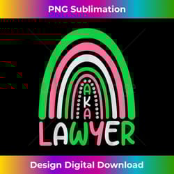 lawyers cute rainbow aka lawyer funny - sophisticated png sublimation file - chic, bold, and uncompromising
