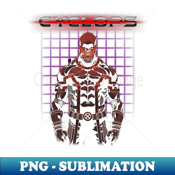 Grid Lock Graphics Marvel X-Men Cyclops Retro 80's Gridlock Graphic - Trendy Su | Inspire ...