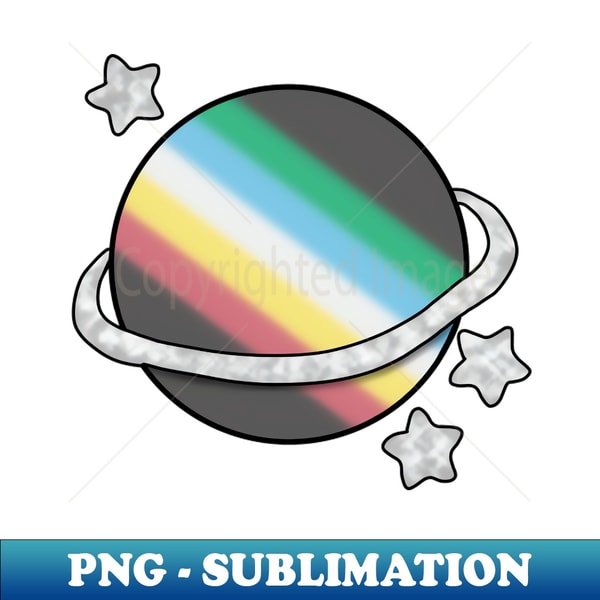 Disability Pride Flag Planet Signature Sublimation PNG Fil Inspire Disability pride flag planet signature sublimation png fil inspire