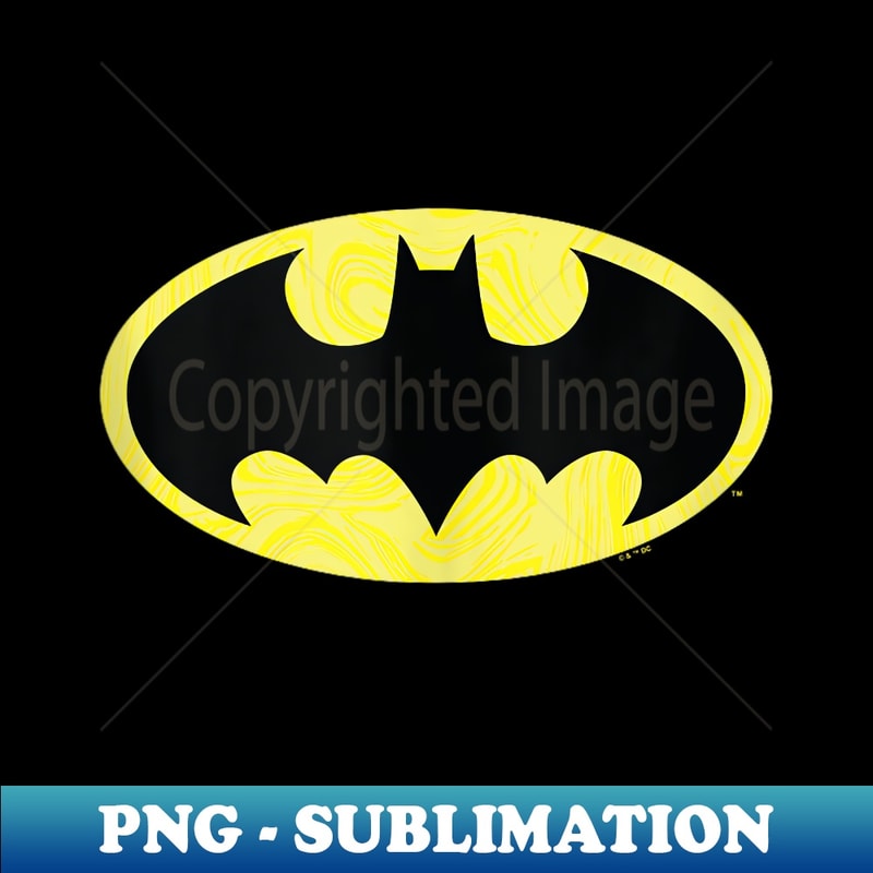 DC Comics Batman Vintage Black & Yellow Batman Logo - Profes | Inspire ...
