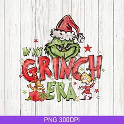 in my grinchmas eras png, merry grinchmas png, grinch santa hat png, grinchmas gift, whoville xmas png, gift grinch png