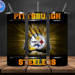 Pittsburgh Steelers Tumbler, Steelers Logo, NFL, NFL Teams, NFL Logo, NFL Football Png 60