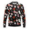 MLB Chicago White Sox Santa Claus Snowman Ugly Hoodie 3D Zip Hoodie 3D Ugly Christmas Sweater 3D Fleece Hoodie