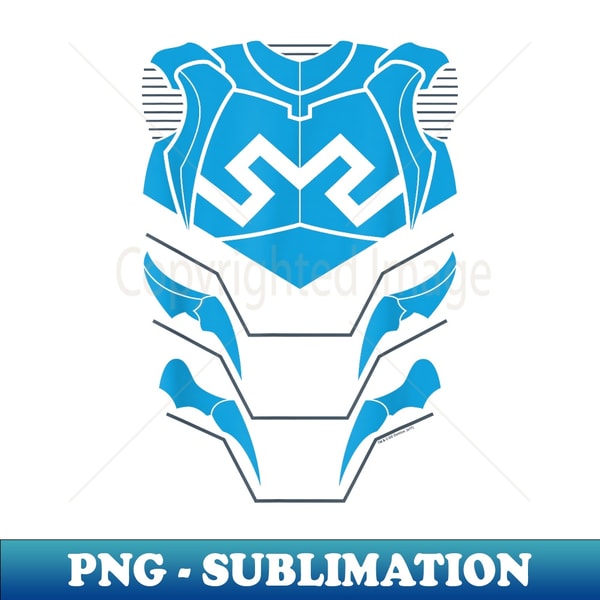 Justice League Blue Beetle Uniform T - Professional Sublimat - Inspire ...