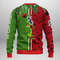 MLB Chicago White Sox Grinch & Scooby-doo Ugly Hoodie 3D Zip Hoodie 3D Ugly Christmas Sweater 3D Fleece Hoodie