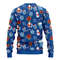 MLB Kansas City Royals Dabbing Santa Claus Ugly Hoodie 3D Zip Hoodie 3D Ugly Christmas Sweater 3D Fleece Hoodie