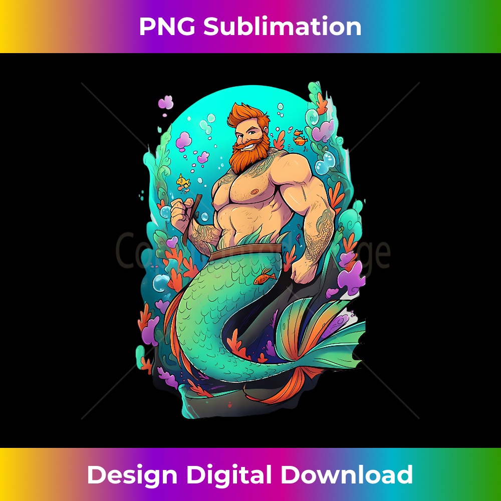 Muscle Mermen LGBTQ Transgender Gay Muscle Daddy Bear Mermaid Gay Merman T | Inspire ...