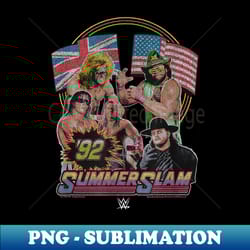 wwe summerslam '92 group shot - professional sublimation digital download - boost your success with this inspirational png download