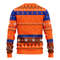 MLB New York Mets Dabbing Santa Claus Ugly Hoodie 3D Zip Hoodie 3D Ugly Christmas Sweater 3D Fleece Hoodie