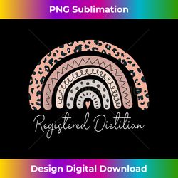 Registered Dietitian Rainbow Student RD Nutritionist RDN - Deluxe PNG Sublimation Download - Craft with Boldness and Assurance