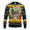 MLB Oakland Athletics 12 Grinch All Over Print Ugly Hoodie 3D Zip Hoodie 3D Ugly Christmas Sweater 3D Fleece Hoodie