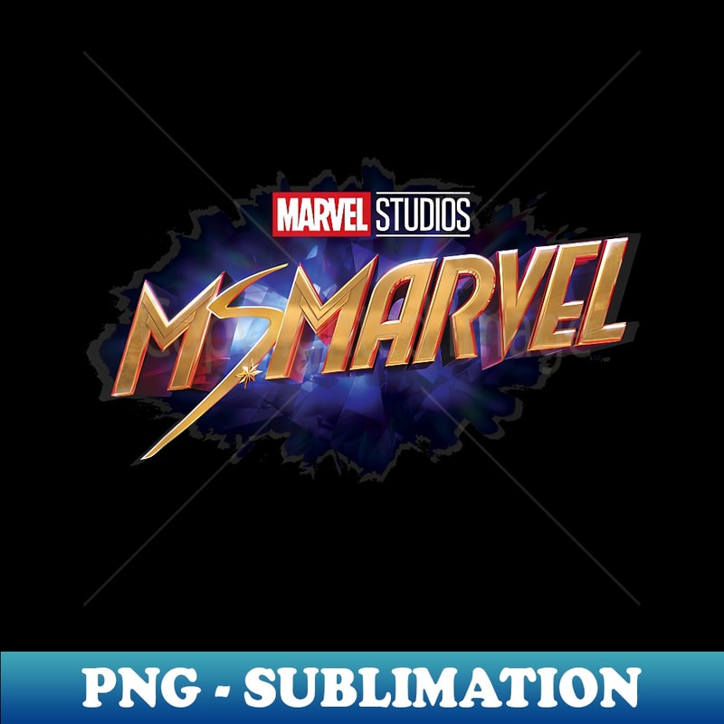 Marvel Studios Ms. Marvel Logo - Aesthetic Sublimation Digit | Inspire ...
