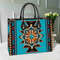 Personalized Turquoise Native American Leather Bag hand bag,Native American Women Handbag,Custom Leather Bag,Personalized Bag,Christmas Gift.jpg