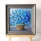 Basket-forget-me-nots-still life-acrylic-painting-impasto-framed.jpg