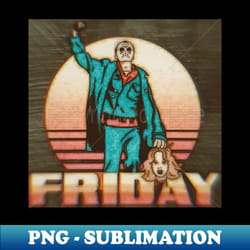 friday the 13 th jason voorhees - modern sublimation png file - bold & eye-catching