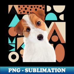 jack russell dog - artistic sublimation digital file - defying the norms