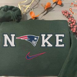 NIKE NFL New England Patriots Embroidered Sweatshirt, NIKE NFL Sport Embroidered Sweatshirt, NFL Embroidered Shirt