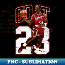 michael jordan 23 - instant png sublimation download - create with confidence