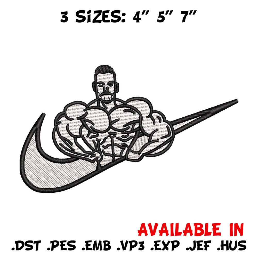 Nike chris embroidery design, Chris Bumstead embroidery, Nike design, Embroidery shirt, Embroidery file,Digital download.jpg