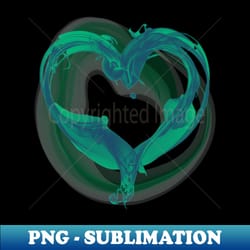 jaded heart of fire - exclusive sublimation digital file - perfect for sublimation mastery