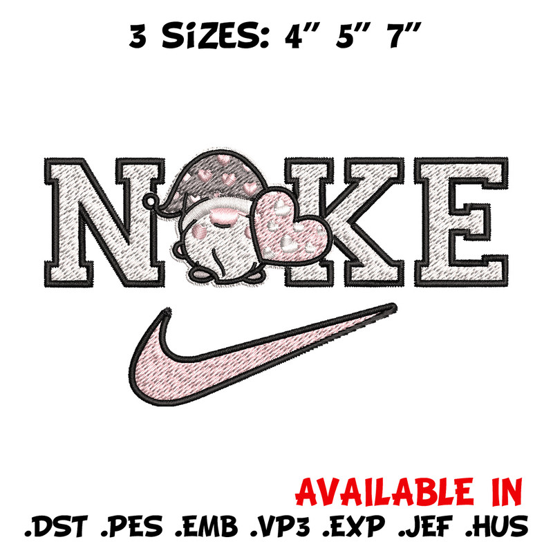 Nike gnomes Embroidery Design, Chrismas Embroidery, Nike Embroidery, Embroidery File, Logo shirt, Digital download.jpg