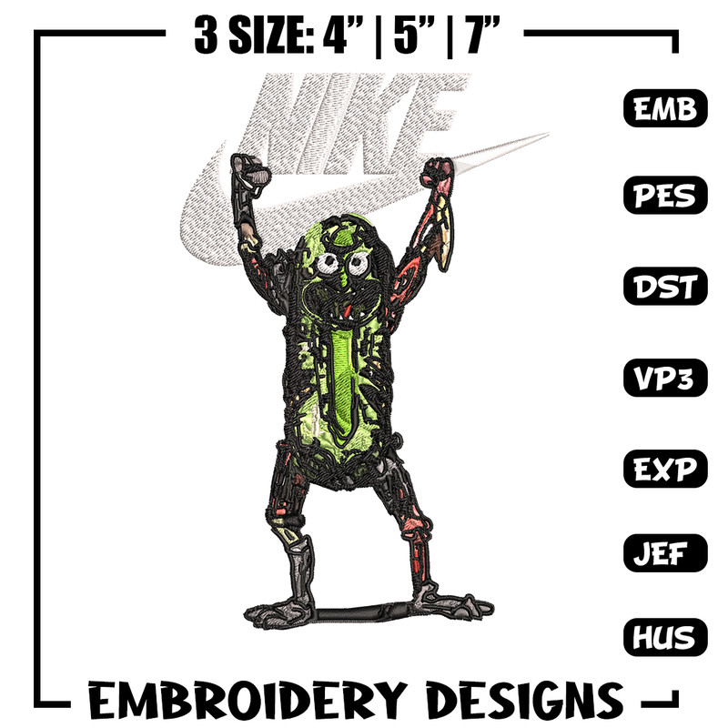 Monster Nike Embroidery design, Monster Embroidery, Nike design, Embroidery file, cartoon shirt, Instant download..jpg