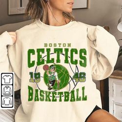 boston celtics basketball shirt, 90s bootleg, shirt retro style sweatshirt crewneck, fan gift, boston celtics shirt