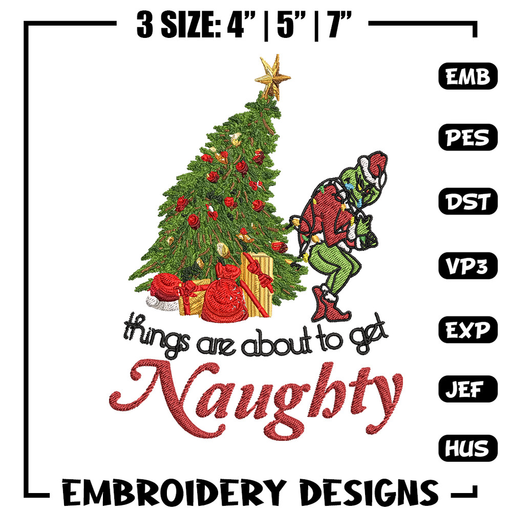 Naughty Grinch Embroidery design, Naughty Grinch christmas Embroidery, Grinch design, logo shirt, Digital download..jpg