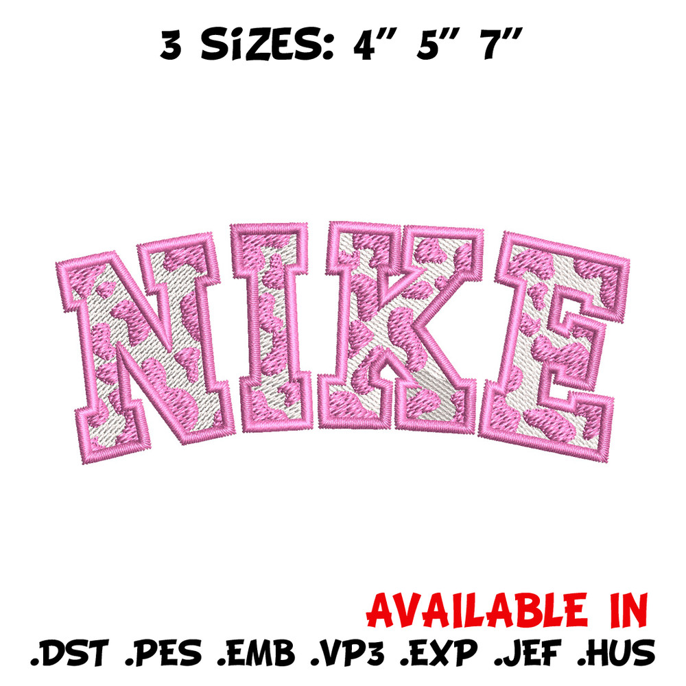 Nike pink color Embroidery Design, Brand Embroidery, Nike Embroidery, Embroidery File, Logo shirt, Digital download.jpg