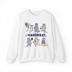 hanukkat sweater meowzel tov shirt hanukkah sweater hannukah sweater cat hanukkah sweatshirt nes gadol hanukkah shirt ha