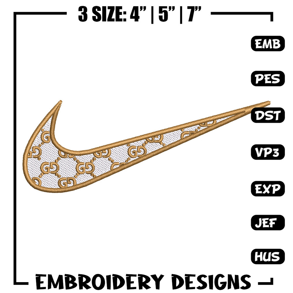 Nike brown embroidery design, Nike embroidery, Nike design, Embroidery shirt, Embroidery file, Digital download.jpg