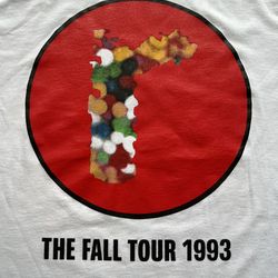 tshirt band radiohead pablo honey tour 1993 bootleg vintage style