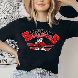 retro georgia sweatshirt, bulldogs georgia sweater, college sweatshirt, bulldogs hoodie