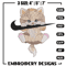 Nike cat cute embroidery design, Cat embroidery, Nike design, Embroidery shirt, Embroidery file, Digital download.jpg