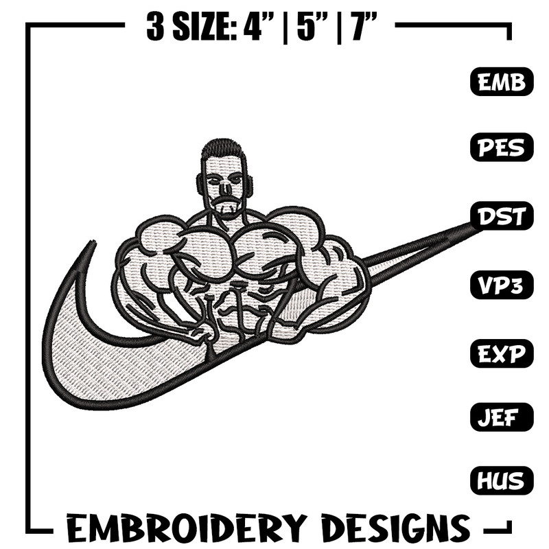 Nike chris embroidery design, Chris Bumstead embroidery, Nike design, Embroidery shirt, Embroidery file,Digital download.jpg