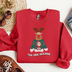 tis the season donald daisy duck huey dewey and louie sing christmas t-shirt, disney mickey's very merry xmas tee, disne