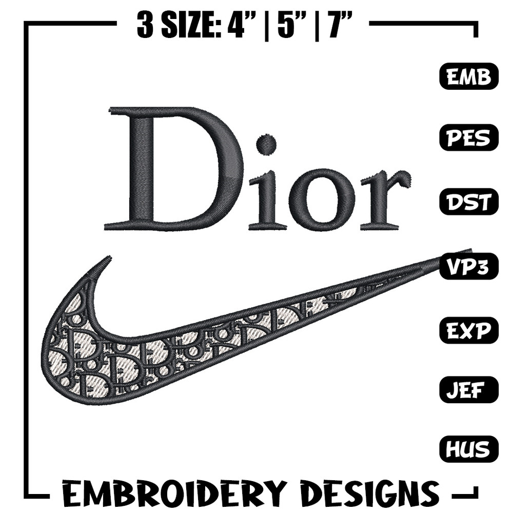 Nike dior embroidery design, Dior embroidery, Emb design, Embroidery shirt, Embroidery file, Digital download.jpg