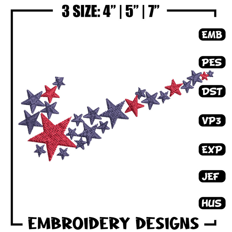 Nike full star Embroidery Design, Brand Embroidery, Nike Embroidery, Embroidery File, Logo shirt, Digital download.jpg