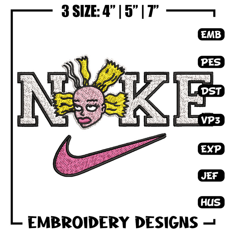 Nike funny girl Embroidery Design, Brand Embroidery, Nike Embroidery, Embroidery File, Logo shirt, Digital download.jpg