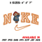 Nike x bear embroidery design, Bear embroidery, Nike design, Embroidery shirt, Embroidery file,Digital download.jpg
