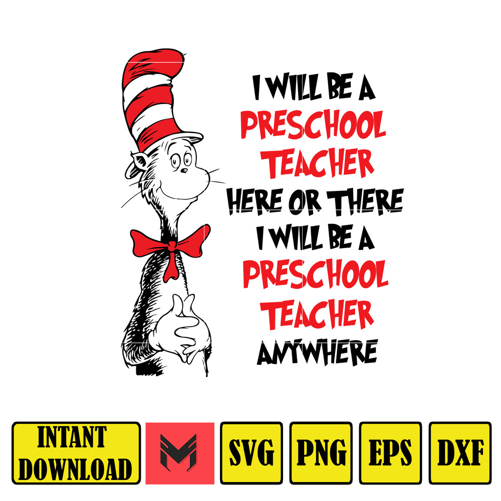 Dr Seuss Svg, Cat In The Hat SVG, Dr Seuss Hat SVG, Green Eggs And Ham Svg, Dr Seuss for Teachers Svg, Cricut, Thing Svg (10).jpg