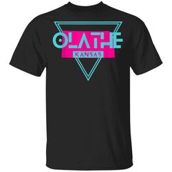 olathe kansas souvenirs vintage triangle ks tshirt