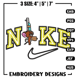 nike jerry embroidery design, tom jerry embroidery, nike design, embroidery shirt, embroidery file,digital download