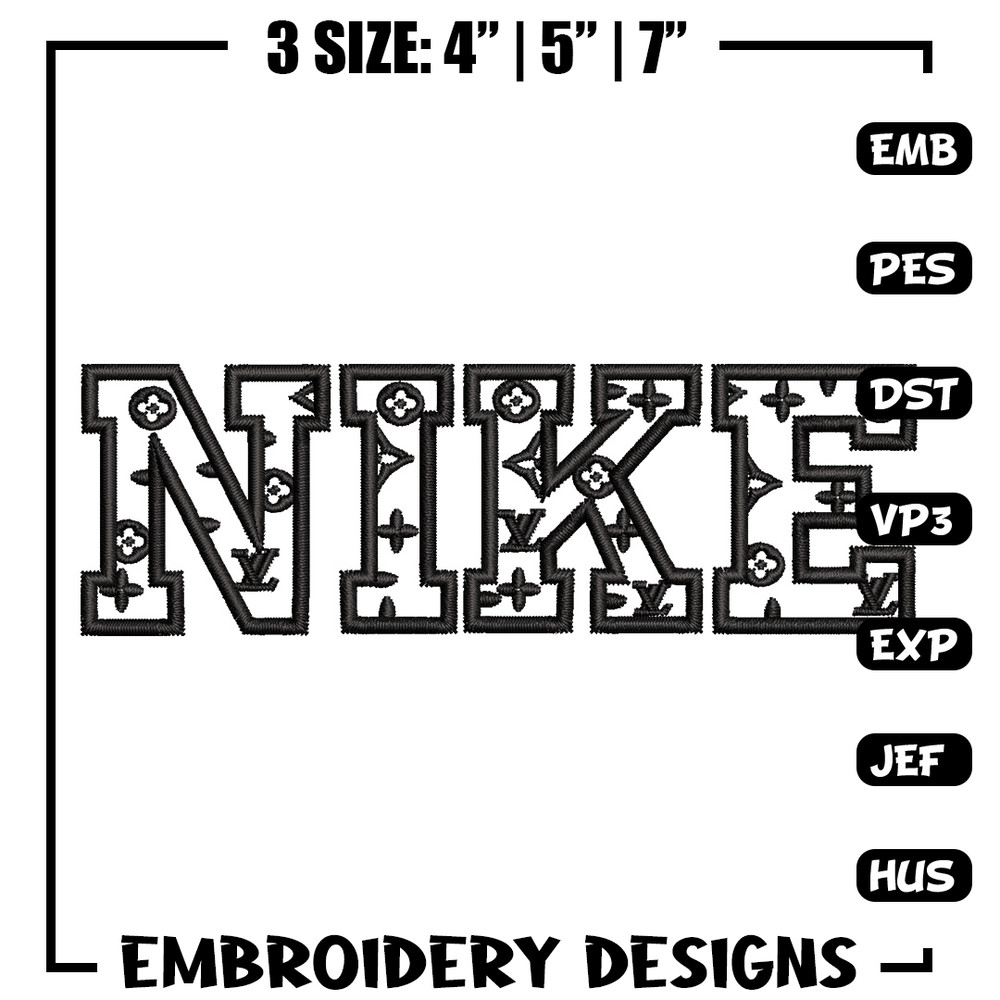 Nike lv embroidery design, Lv embroidery, Nike design, Embroidery shirt, Embroidery file, Digital download.jpg