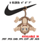 Nike x monkey embroidery design, Monkey embroidery, Nike design, Embroidery shirt, Embroidery file, Digital download.jpg