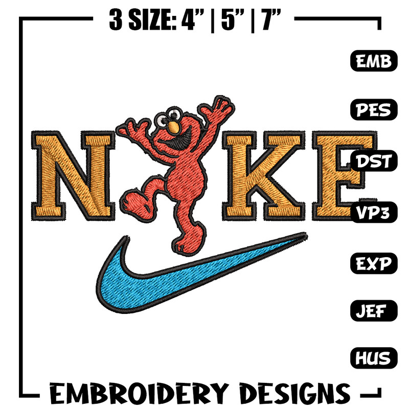 Nike orange cartoon Embroidery Design, Nike Embroidery, Brand Embroidery, Embroidery File, Logo shirt, Digital download.jpg