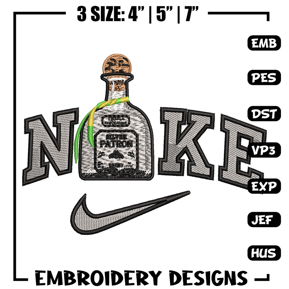 Nike patron embroidery design, Patron embroidery, Nike design, Embroidery file, Embroidery shirt, Digital download.jpg
