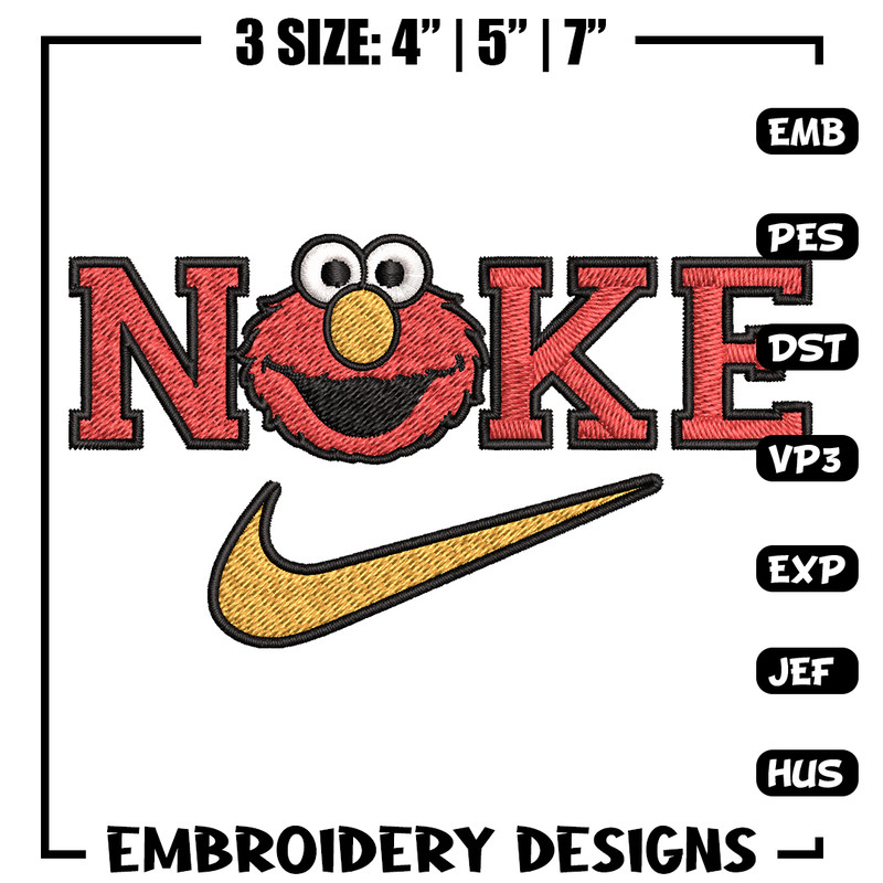 Nike red cartoon Embroidery Design, Nike Embroidery, Brand Embroidery, Embroidery File, Logo shirt, Digital download..jpg