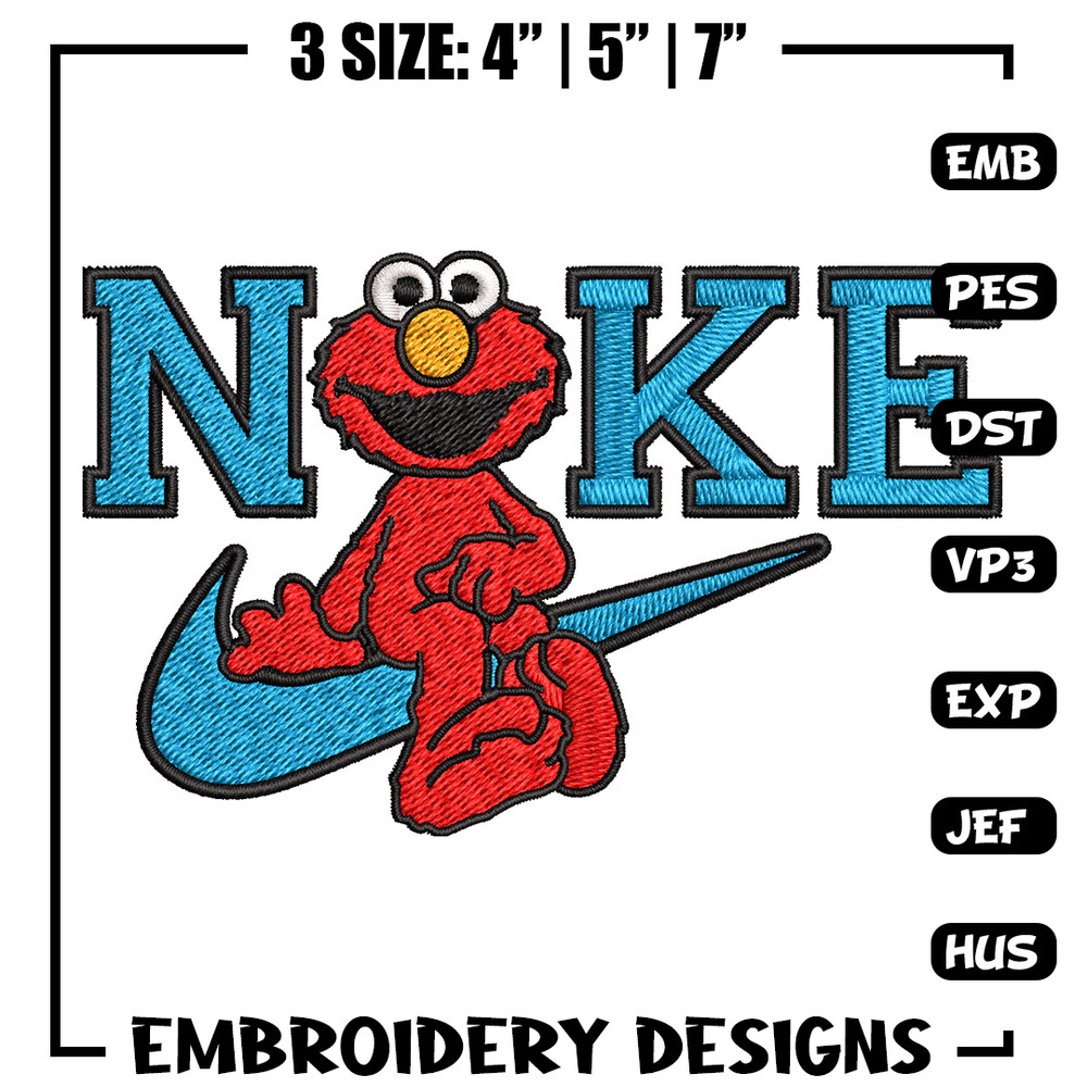 Nike red cartoon Embroidery Design, Nike Embroidery, Brand Embroidery, Embroidery File, Logo shirt, Digital download.jpg